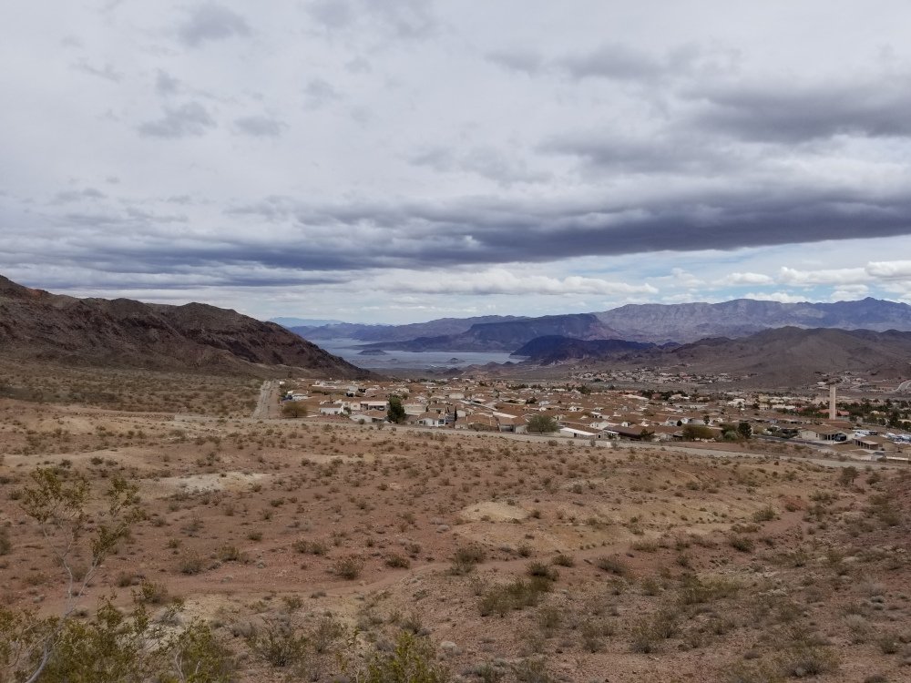A view of Lake Mead from the River Mountain Loop Trail