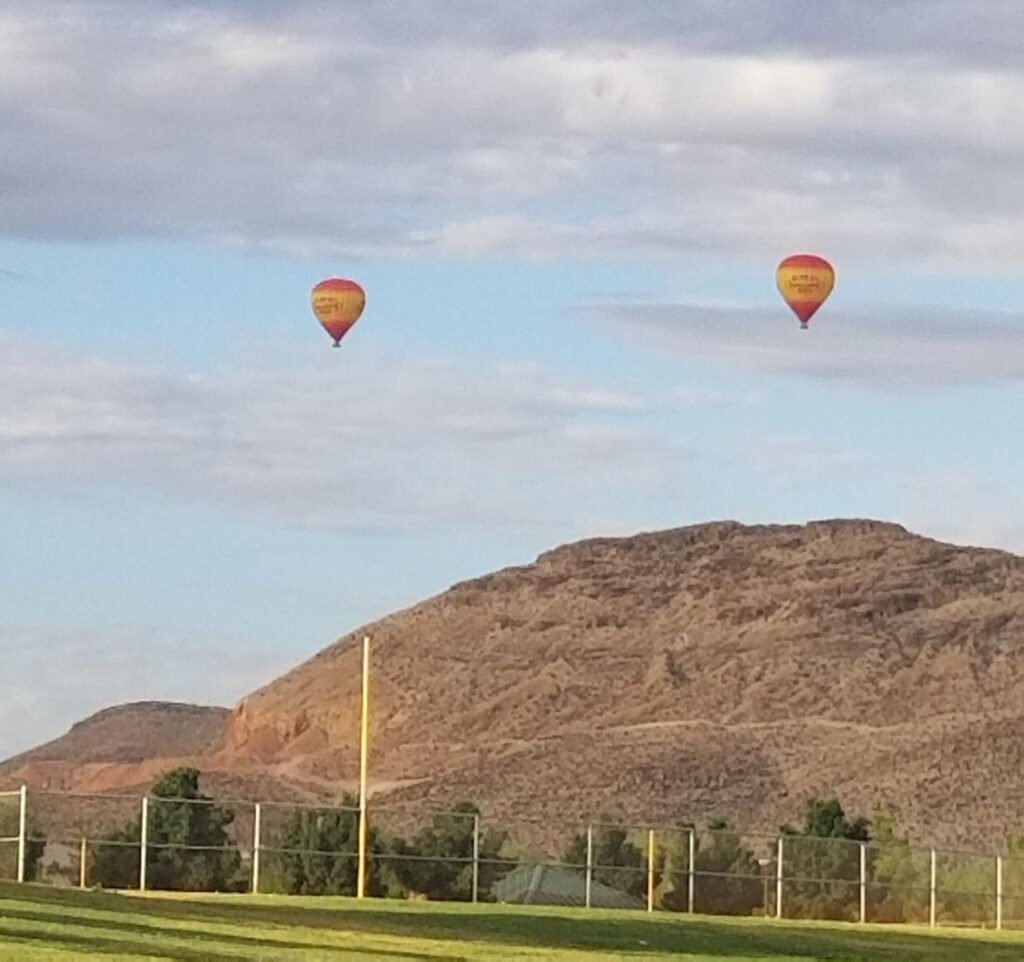 Always a joy to see balloons when running in southwest Las Vegas