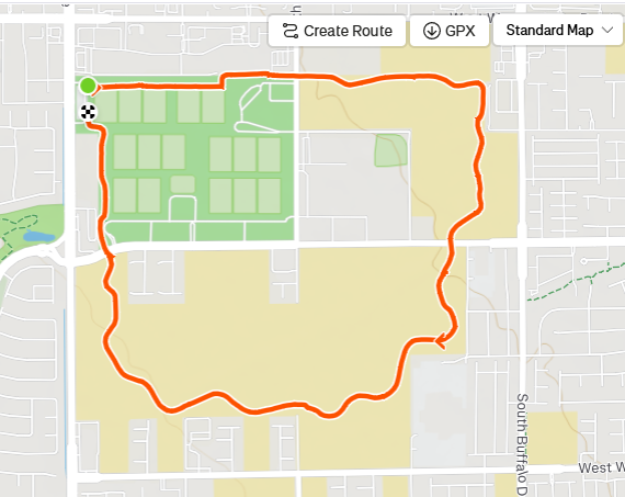 James Park Strava