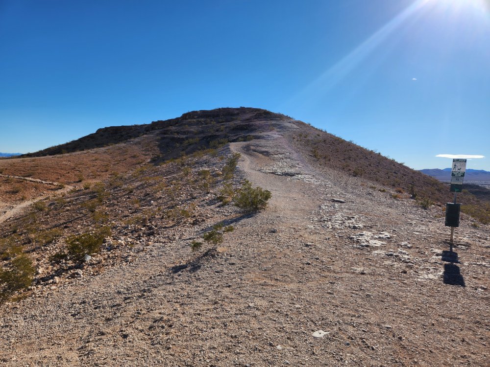 Southwest Vegas Running Route - Exploration Peak