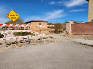 Start of La Baron Paseo Trail