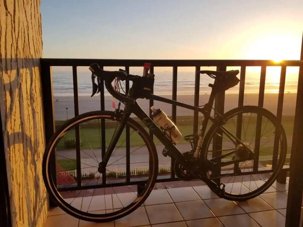 Prepping for the Rosarito-Ensenada bike race