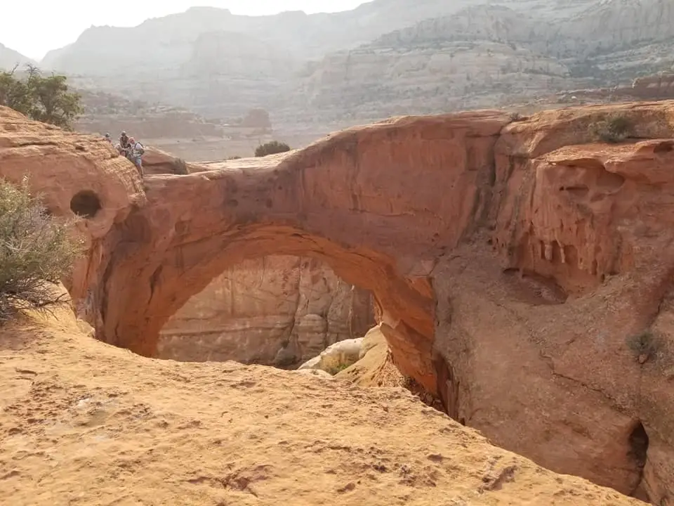 Cassidy Arch at Capitol Reef National Park