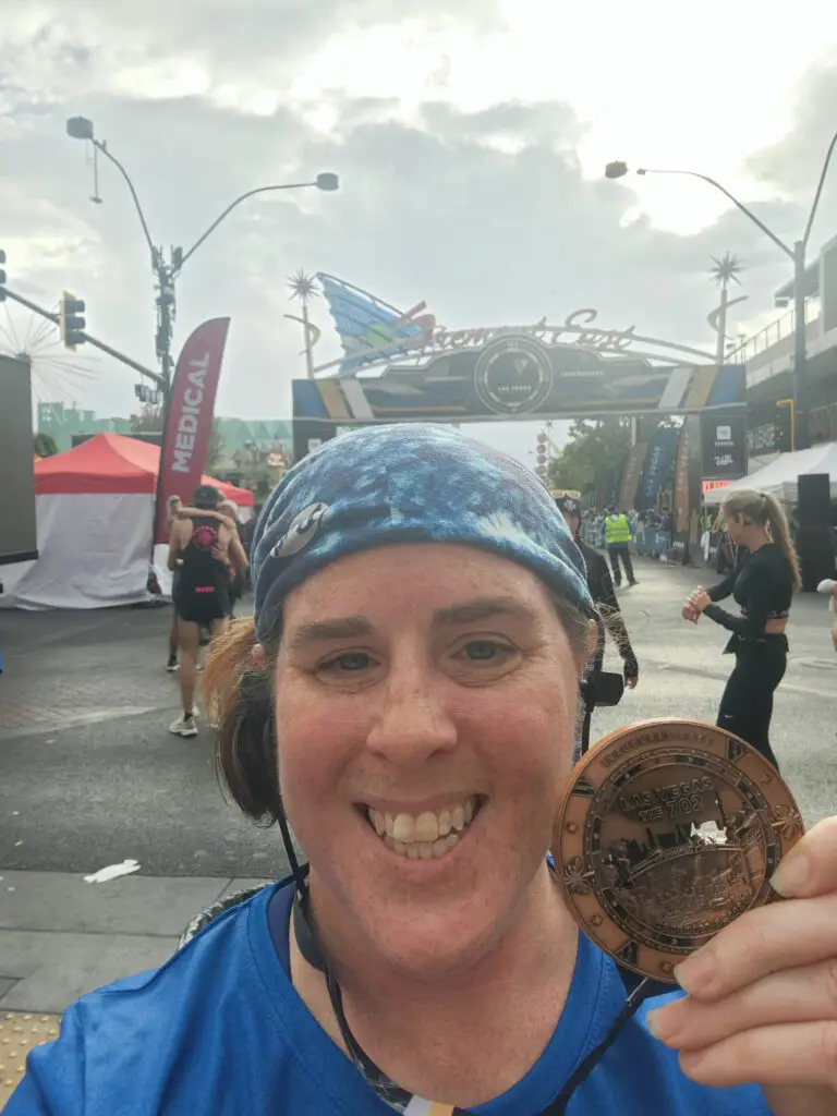 Las Vegas Marathon 702 Finishing Medal