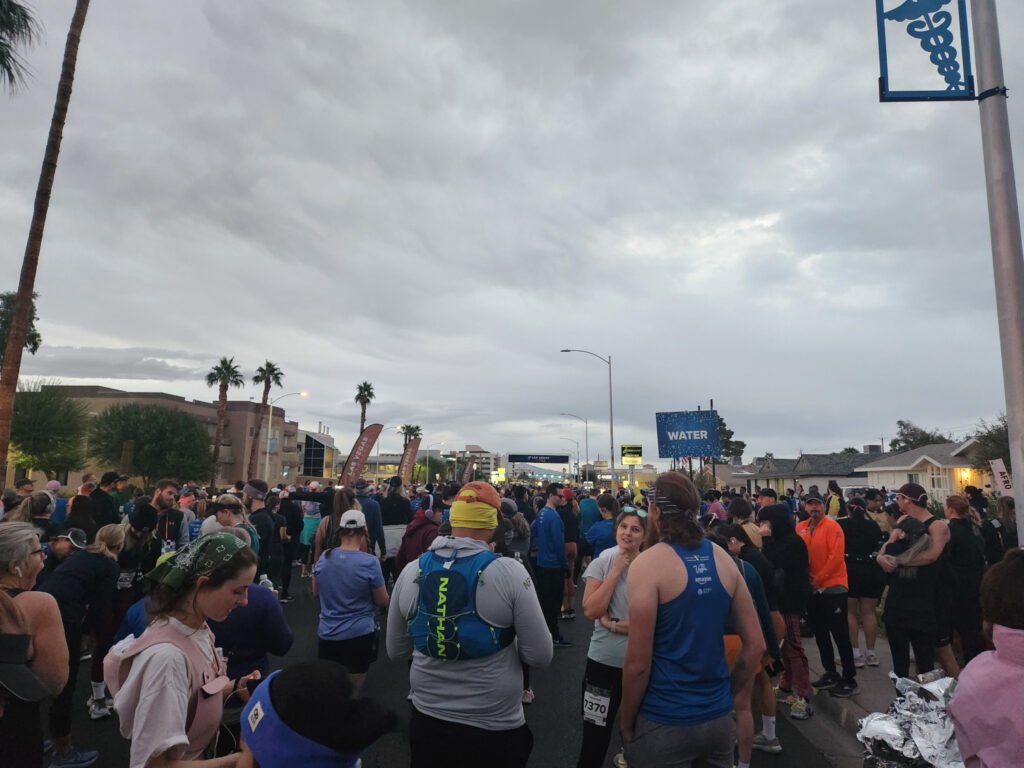 Las Vegas Marathon 2024 7.02 mile start