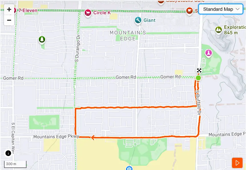 Candlelighters 5k map