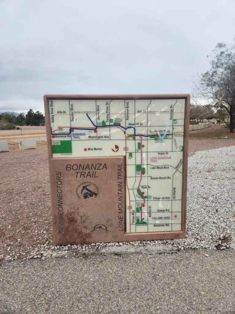 Lone Mountain Trail Map