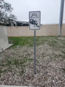 Lone Mountain Trail signage