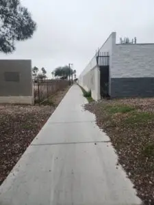 Urban hiking on Lone Mountain Trail in Las Vegas, NV