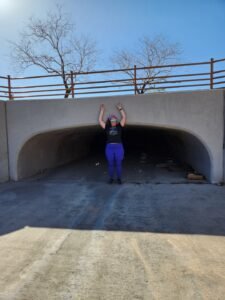 This was the official end of the trail on the west end.